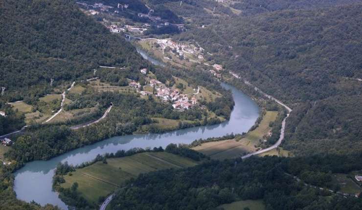 V Solkanu ob Soči našli truplo 49-letnega Švicarja