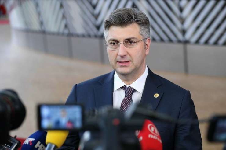 Plenković pravi, da za rešitev mejnega spora s Slovenijo potrebuje dvotretjinsko večino v saboru