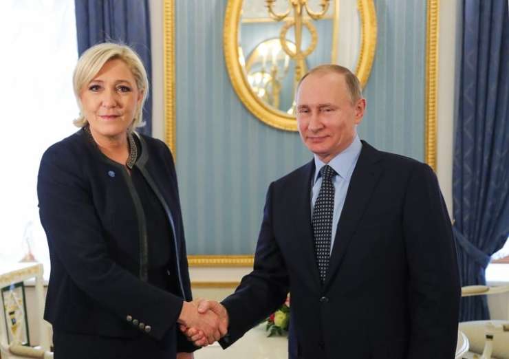 Le Penova v Moskvi obiskala Putina