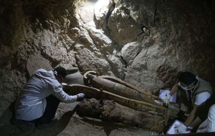 Pri Luksorju odkrili grobnico sodnika izpred več kot 3500 let