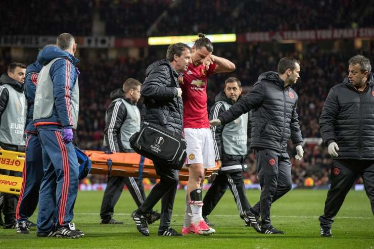Manchester United se je odpovedal poškodovanemu Ibrahimoviću