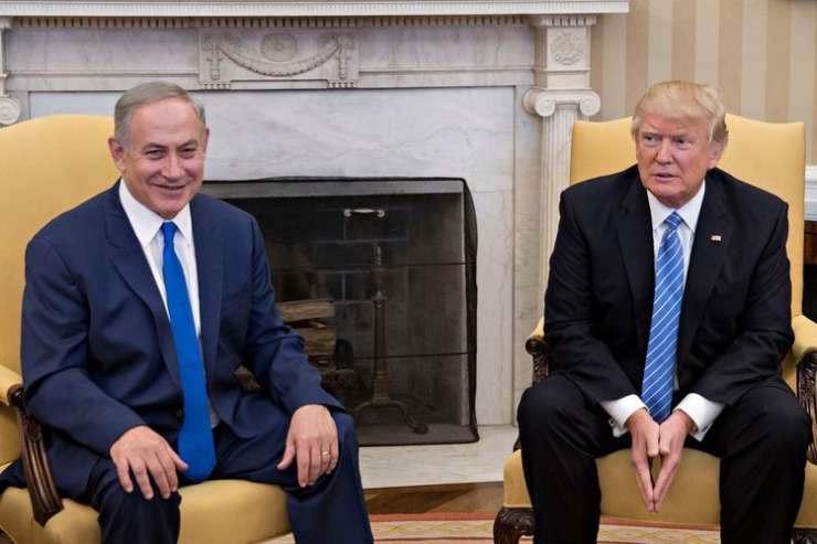 Trump včeraj pri Arabcih, danes pri Izraelcih