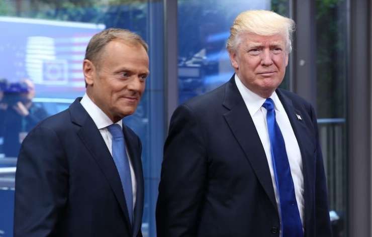 Tusk napadel Trumpa: Kdo potrebuje sovražnike ob takšnih prijateljih