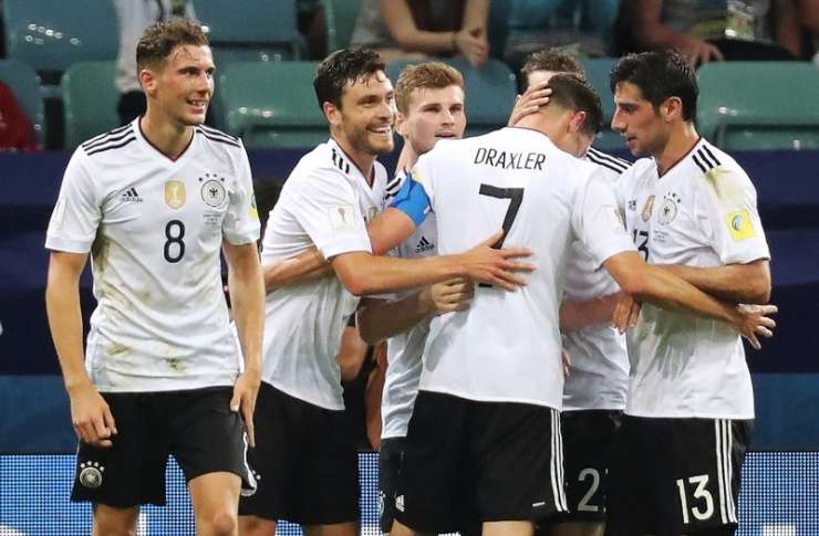 Nemci v finalu pokala konfederacij proti Čilencem