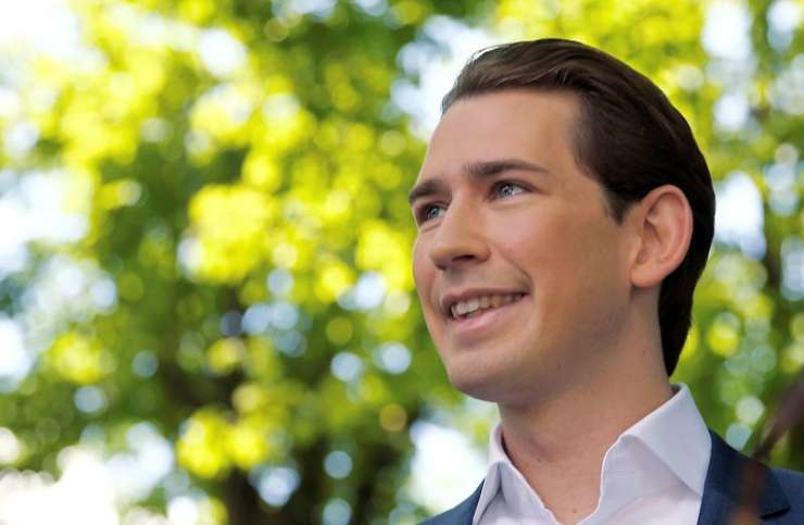 Na volitvah v Avstriji se nasmiha zmaga Sebastianu Kurzu