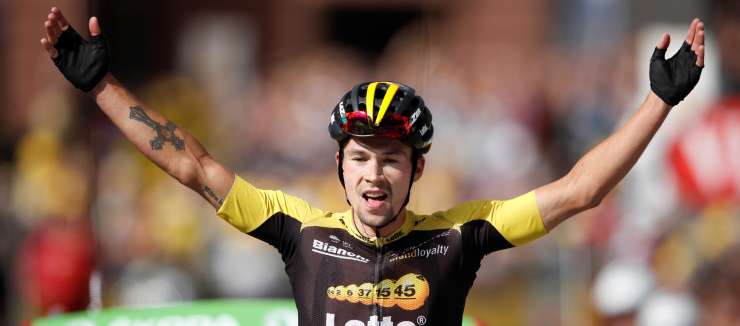 Primož Roglič je prvi Slovenec z etapno zmago na Tour de France!