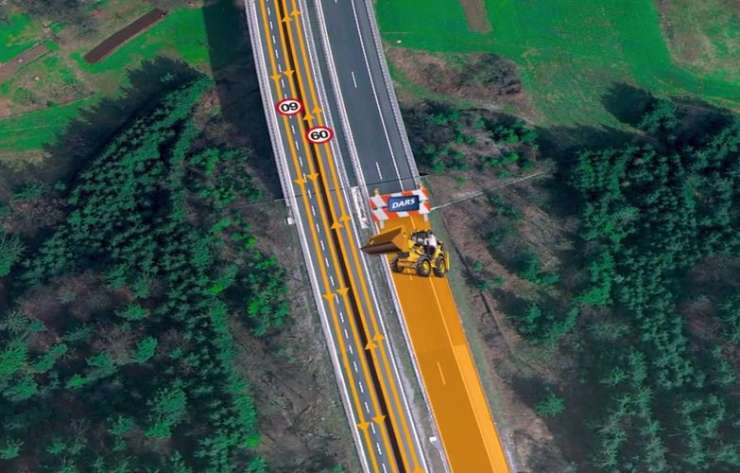 VIDEO: Tako bo zaprta polovica avtoceste med Uncem in Postojno