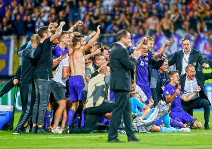 Maribor slavi, nogometaši so v skupinskem delu lige prvakov!