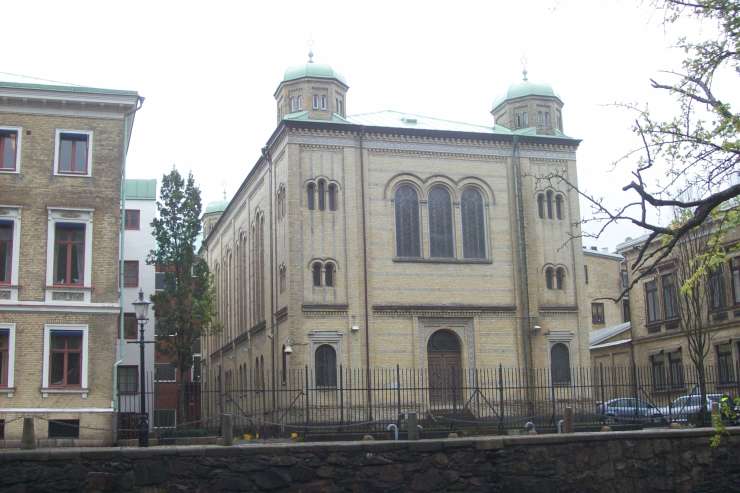 Poskus požiga sinagoge na Švedskem