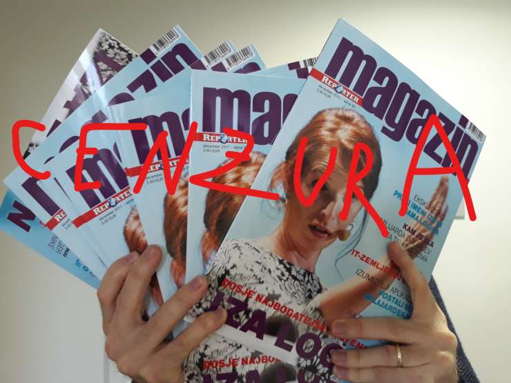 ZNP: Nezaslišana prepoved izdaje revije Reporter Magazin
