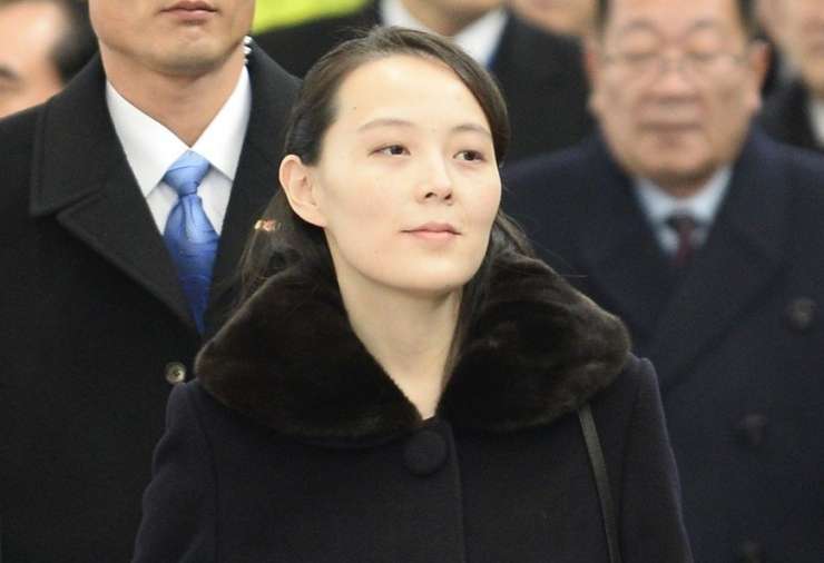 Diktatorjeva sestra na obisku v Južni Koreji