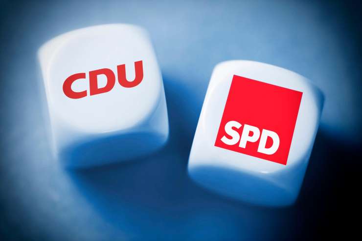 Nemška SPD bo objavila rezultate glasovanja o veliki koaliciji