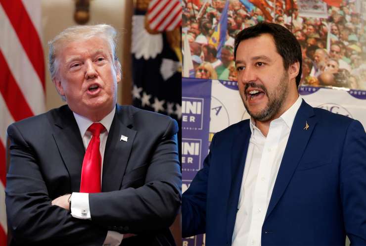 Kako lahko Trump in Salvini neusmiljeno pahneta Slovenijo v gospodarsko krizo