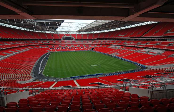 Preostanek sezone Premier lige bi se lahko odigral na Wembleyju brez gledalcev