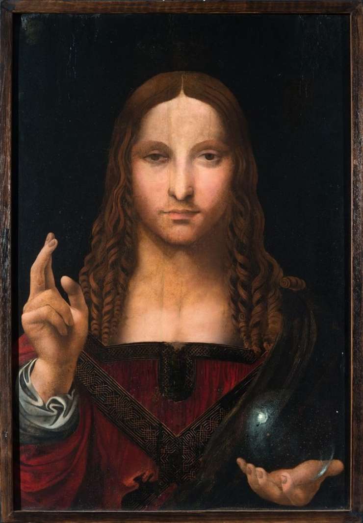 Ukradli so kopijo Da Vincijevega Odrešenika sveta, a kraje več mesecev ni nihče opazil