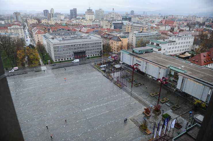Na Trgu republike bodo postavili spomenik slovenske osamosvojitve