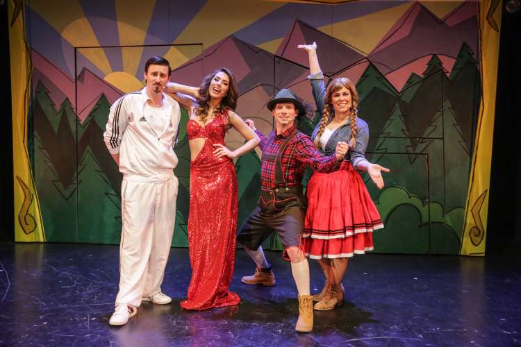 Jernej Čampelj, Kristina Mišović, Tilen Artač in Ana Maria Mitič
