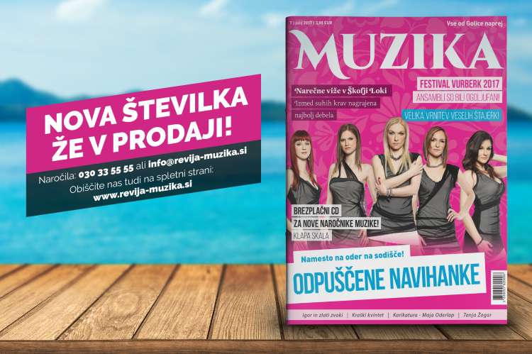 Revija Muzika, julij 2017