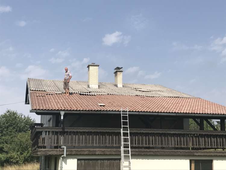 Branko Mugerle, streha, Zgornja Korena