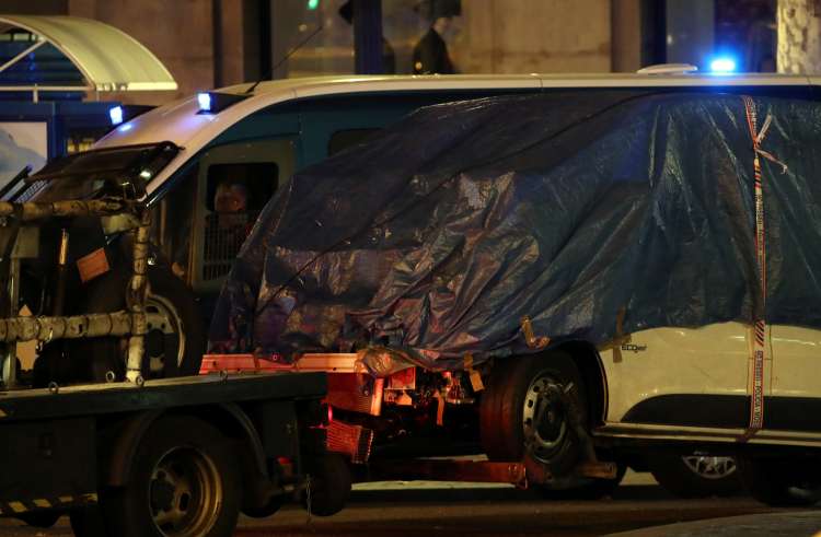 Barcelona, teroristični napad, kombi
