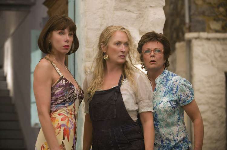 3 - Christine Baranski, Meryl Streep in Julie Walters