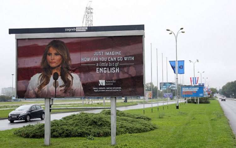Melania - kampanja