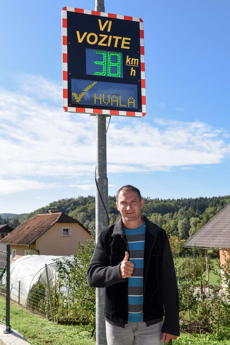 Ambasador projekta Skupaj umirjamo promet Primož Kozmus