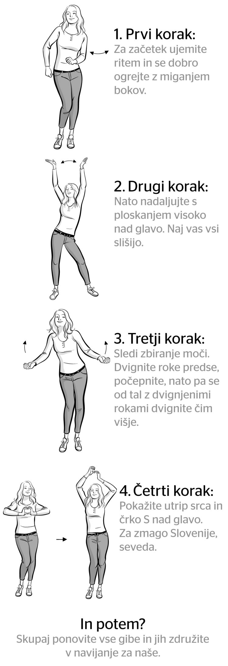 Navijaški gibi - navijajmo #zanaše