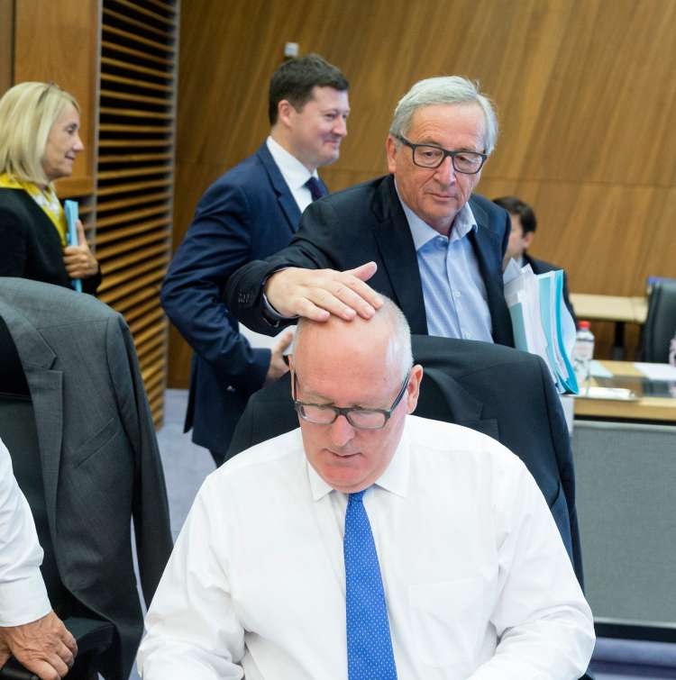 jean-claude juncker, martin selmayr, frans timmermans