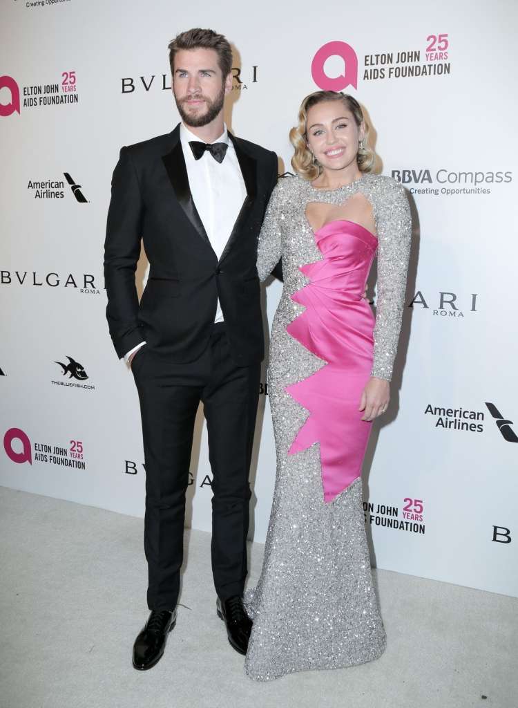 Miley Cyrus in Liam Hemsworth