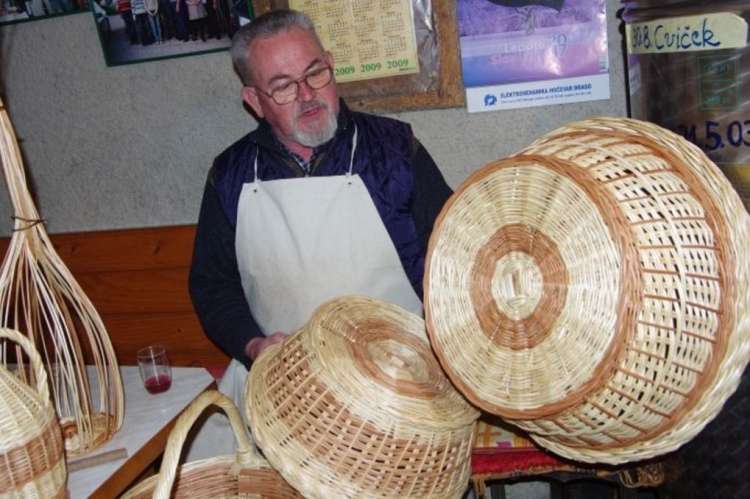 janez, košare, pletenje
