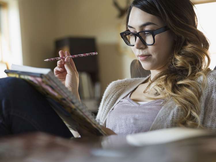 girl learning