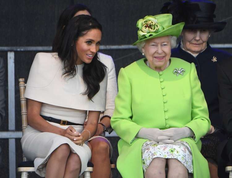 meghan markle, kraljica elizabeta II