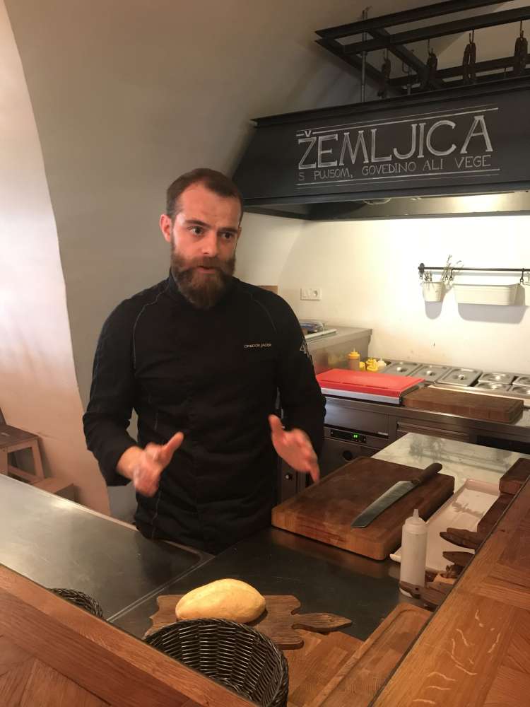 zemljice, kulinarika, Chef Gregor Jager