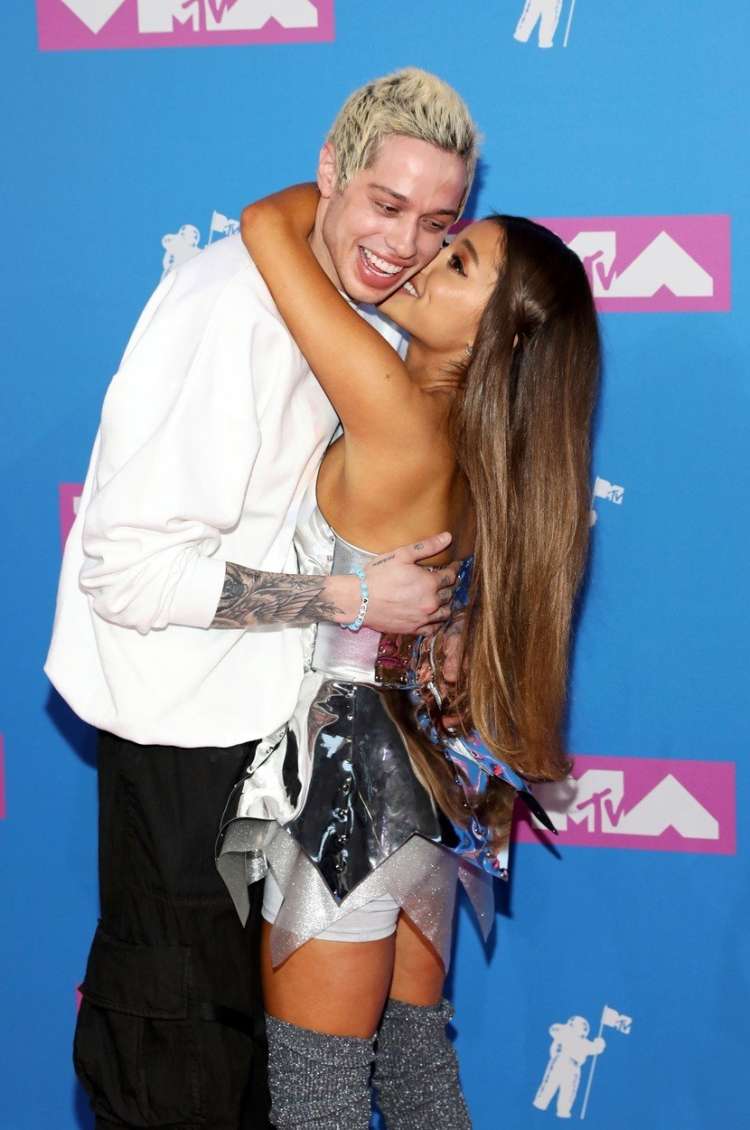 Ariana Grande in Pete Davidson, ko sta bila še par.