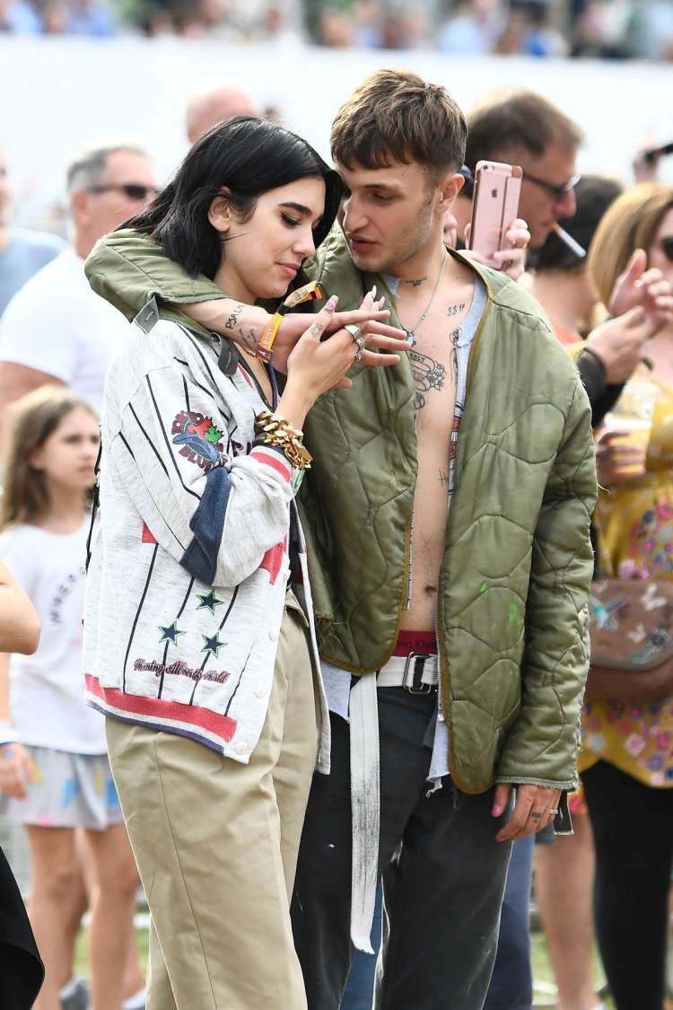 Dua Lipa, Anwar Hadid