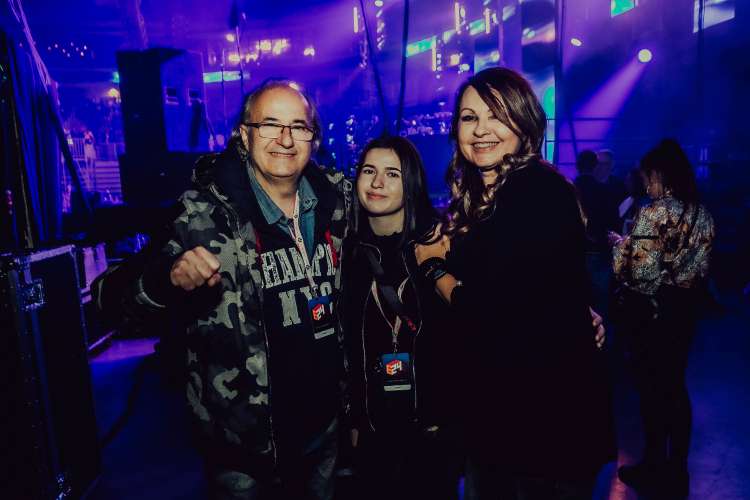 Aleš Klinar, Anja Rupel, hči Luna