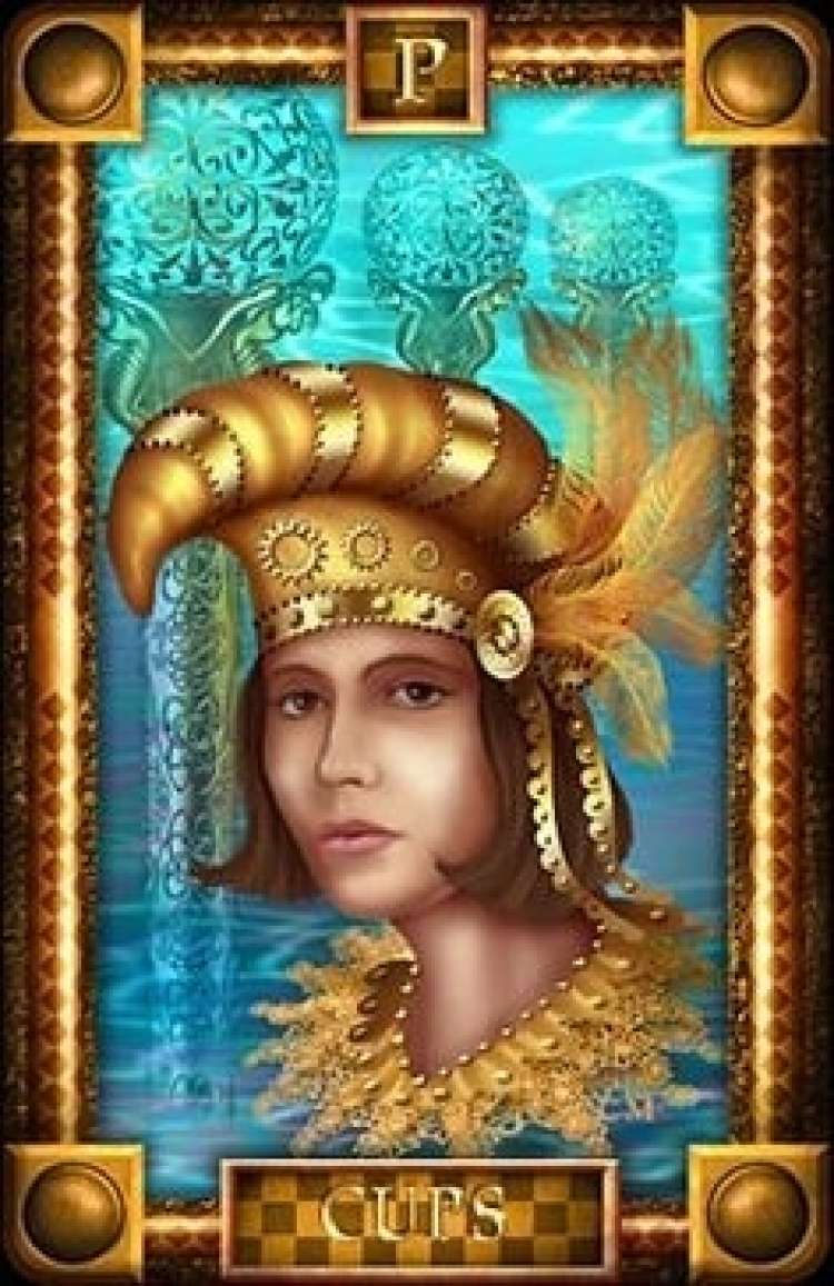 tarot paž čas