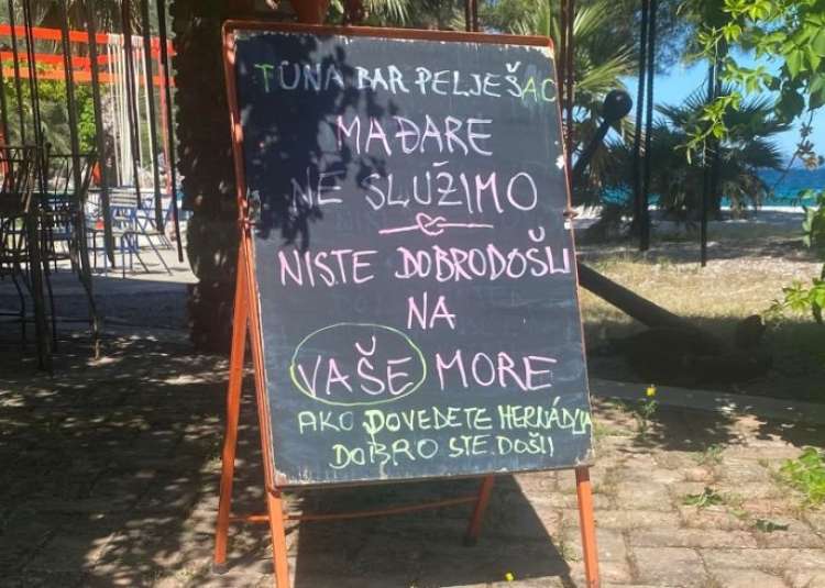 tuna bar, morje, madžari