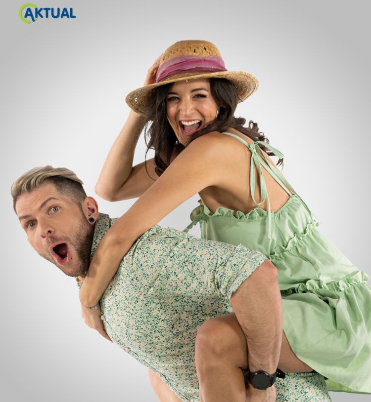 Žana in Klemen se veliko presmejeta, kadar sta skupaj. In narazen.