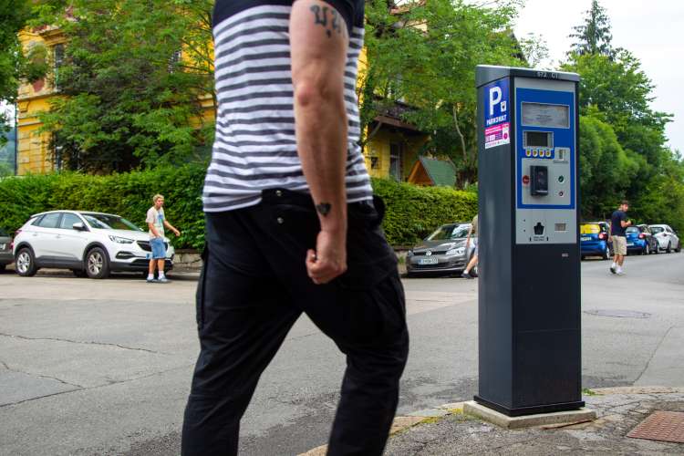 parkomat, parkirišče, ljubljana