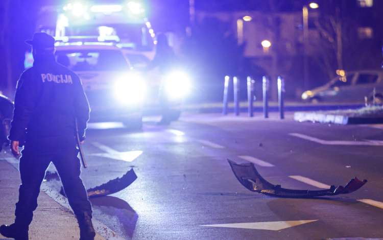 hrvaška policija, prometna nesreča