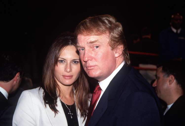 Melania in Donald leta 1999