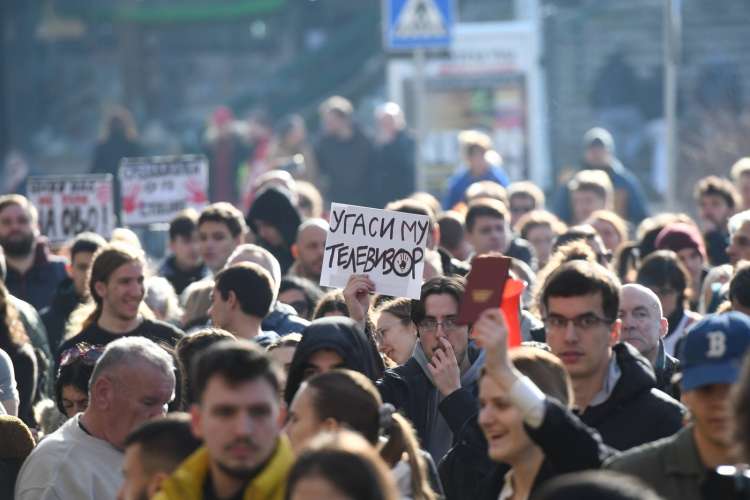 novi sad, protest