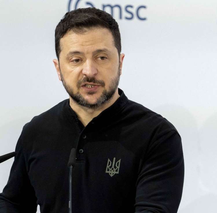 Ukrajinski predsednik Volodimir Zelenski
