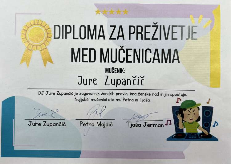 Diploma za Krkinega mučenca