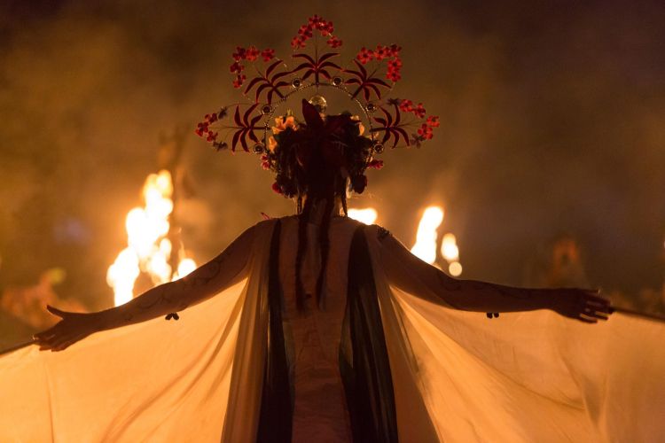beltane fire festival, edinburgh 2015