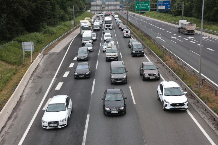 gneča, zastoj, kolone, zahodna obvoznica