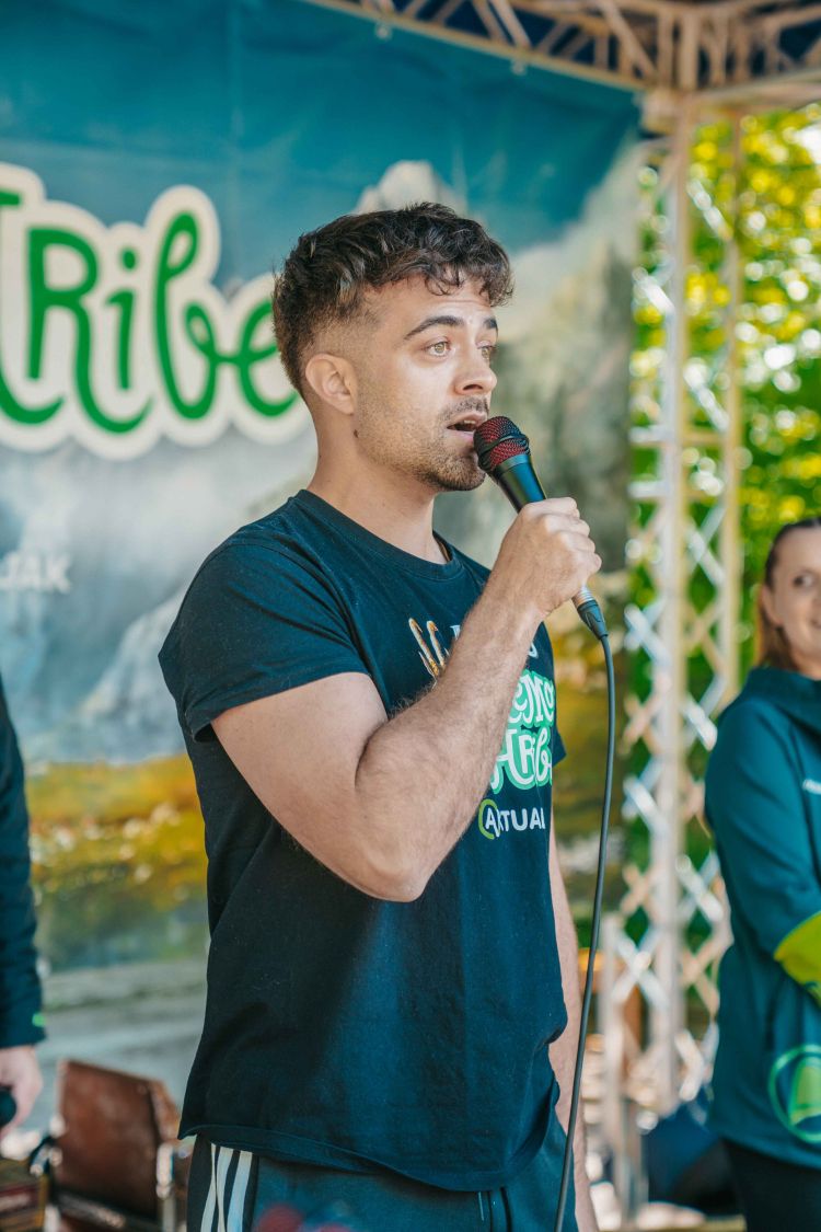 Gašper je rad zapel tudi na Aktualovih dogodkih. No, saj bo še!