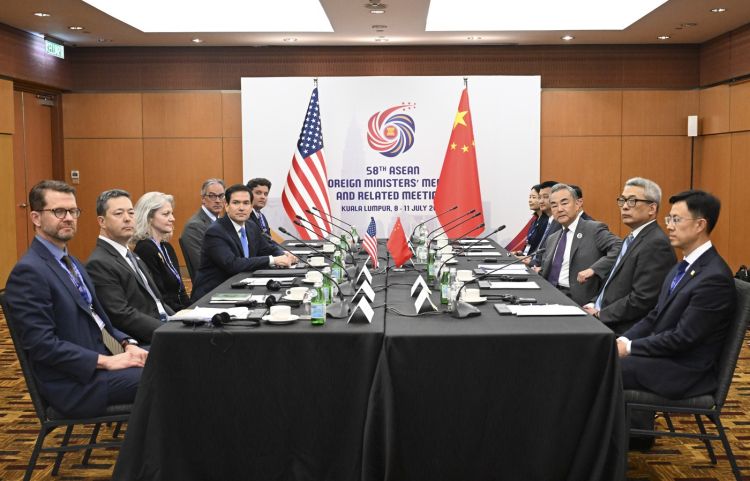 srečanje kitajske in ameriške delegacije, kuala lumpur